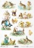 Pascua, motivos de pascua, primavera, liebre, conejo, gallina, retro, niño, niños, gallina, pollito, cesta, pueblo, R843, Wielkanoc, motywy wielkanocne, wiosna, zając, królik, kura, retro, dziecko, dzieci, kurczak, pisklę, koszyk, wieś, Easter, easter mot
